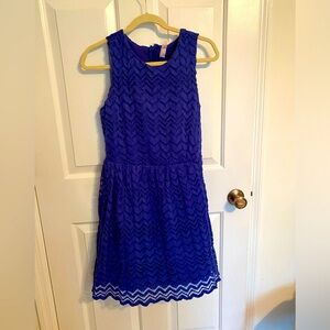 Cobalt sleeveless dress
